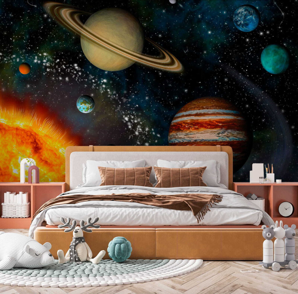 Sol intenso entre estrellas — interior 4