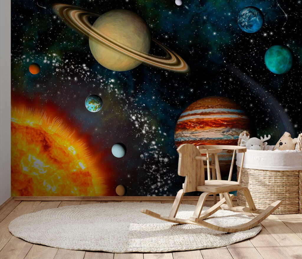 Sol intenso entre estrellas — interior 5