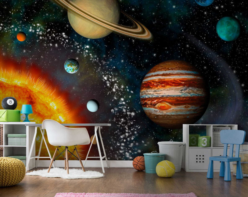Sol intenso entre estrellas — interior 7