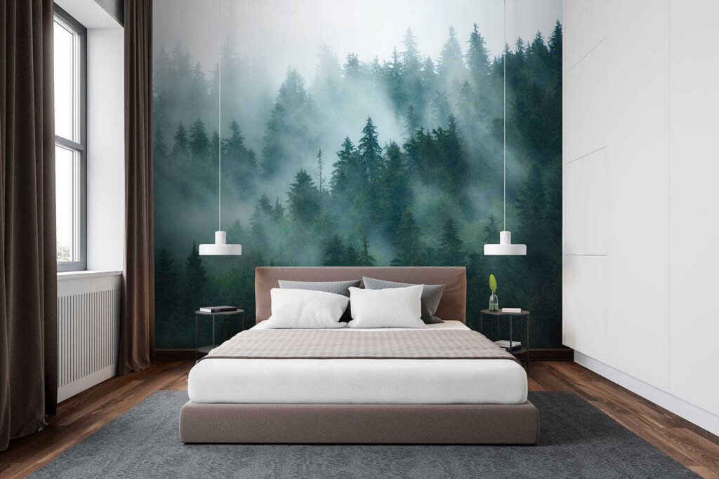 Niebla entre abetos oscuros — interior 2