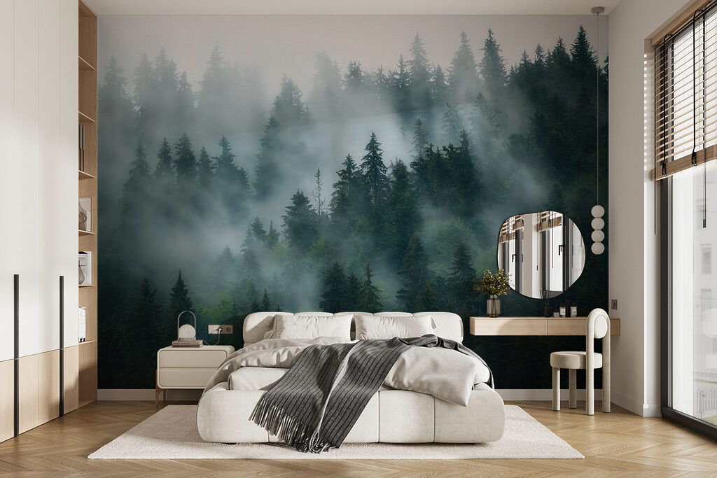 Niebla entre abetos oscuros — interior 11