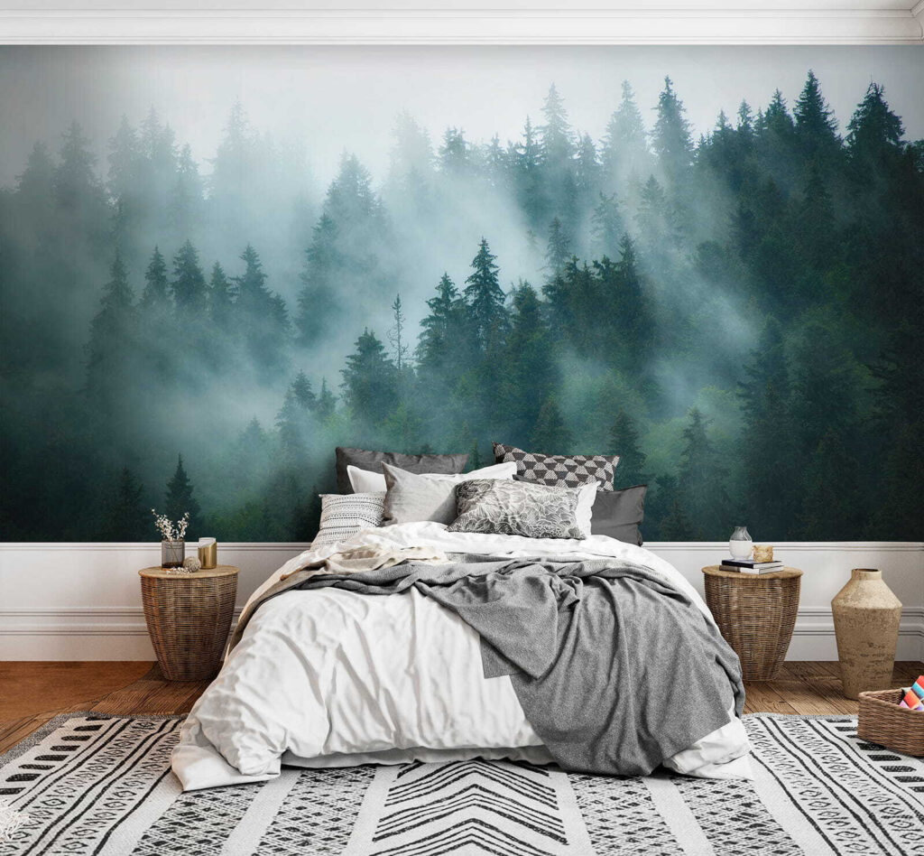Niebla entre abetos oscuros — interior 4