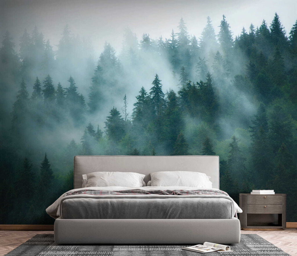 Niebla entre abetos oscuros — interior 6