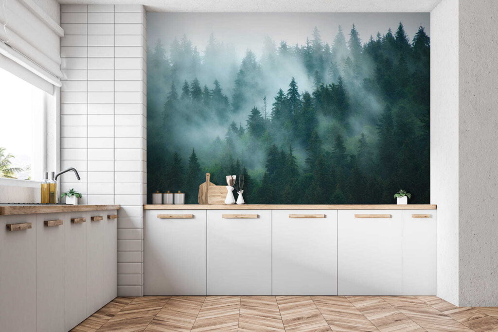 Niebla entre abetos oscuros — interior 8