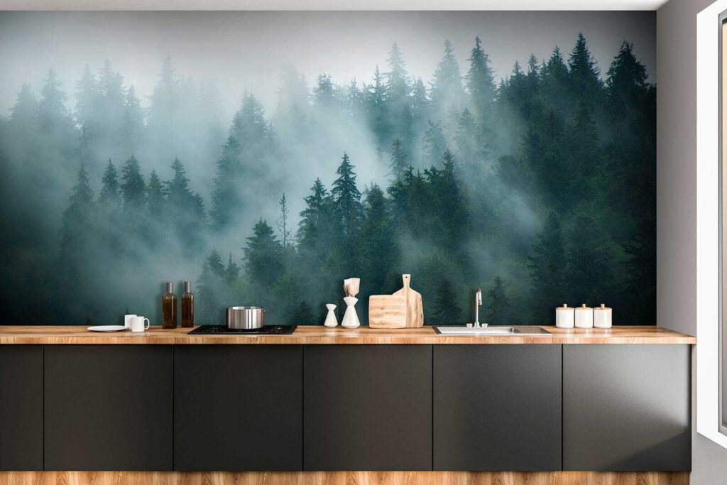 Niebla entre abetos oscuros — interior 9