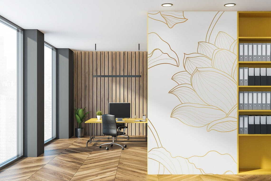 Loto de contornos dorados — interior 6