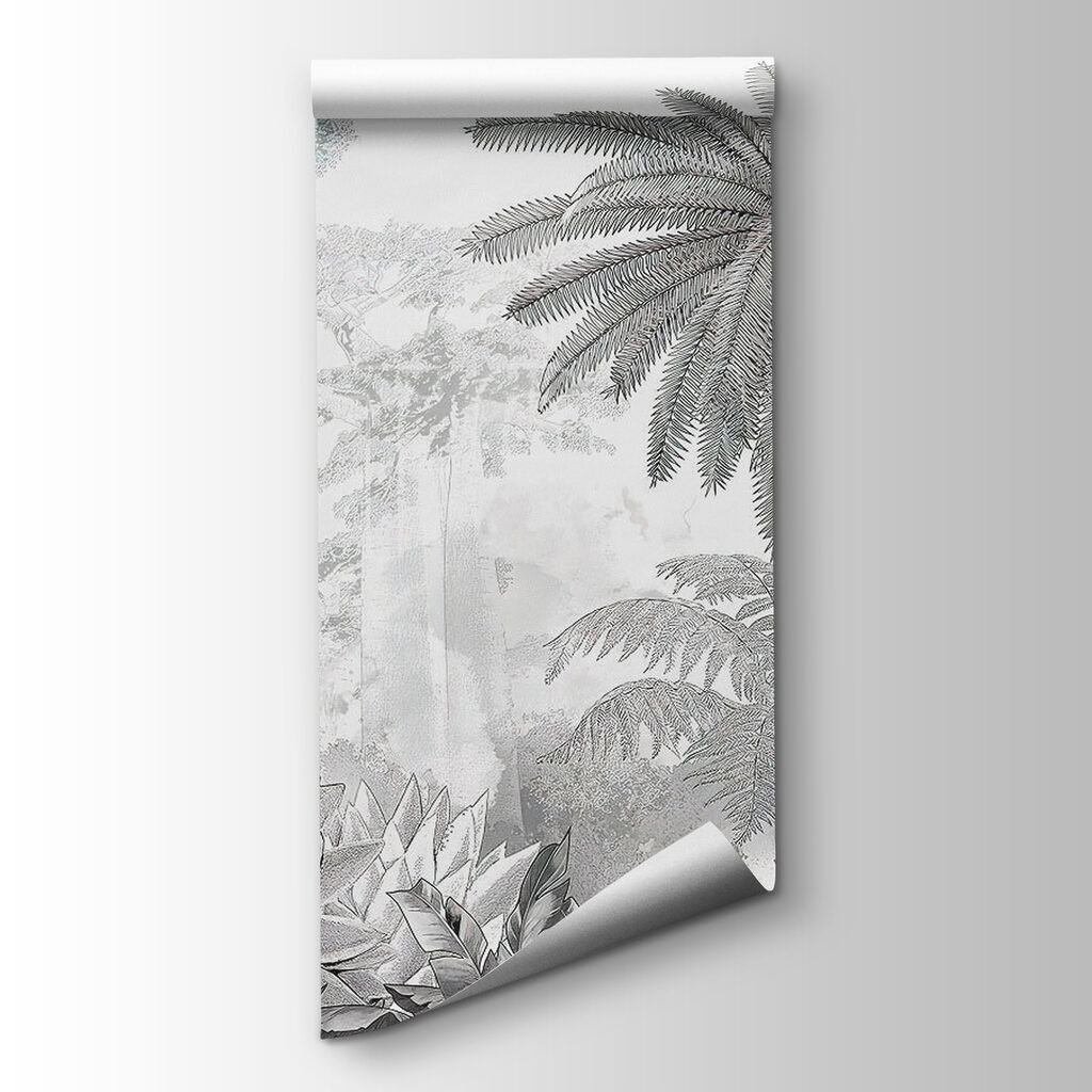 Palmera alta dibujada — vista del producto