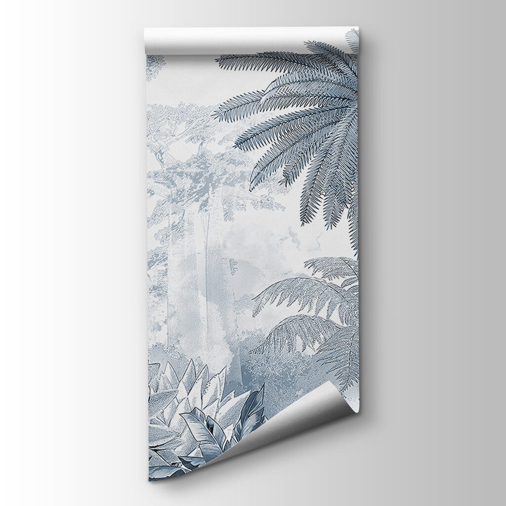 Palmera alta dibujada — vista del producto