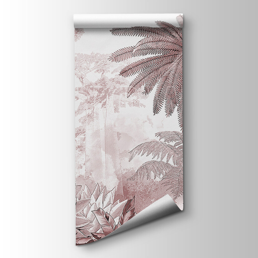 Palmera alta dibujada — vista del producto