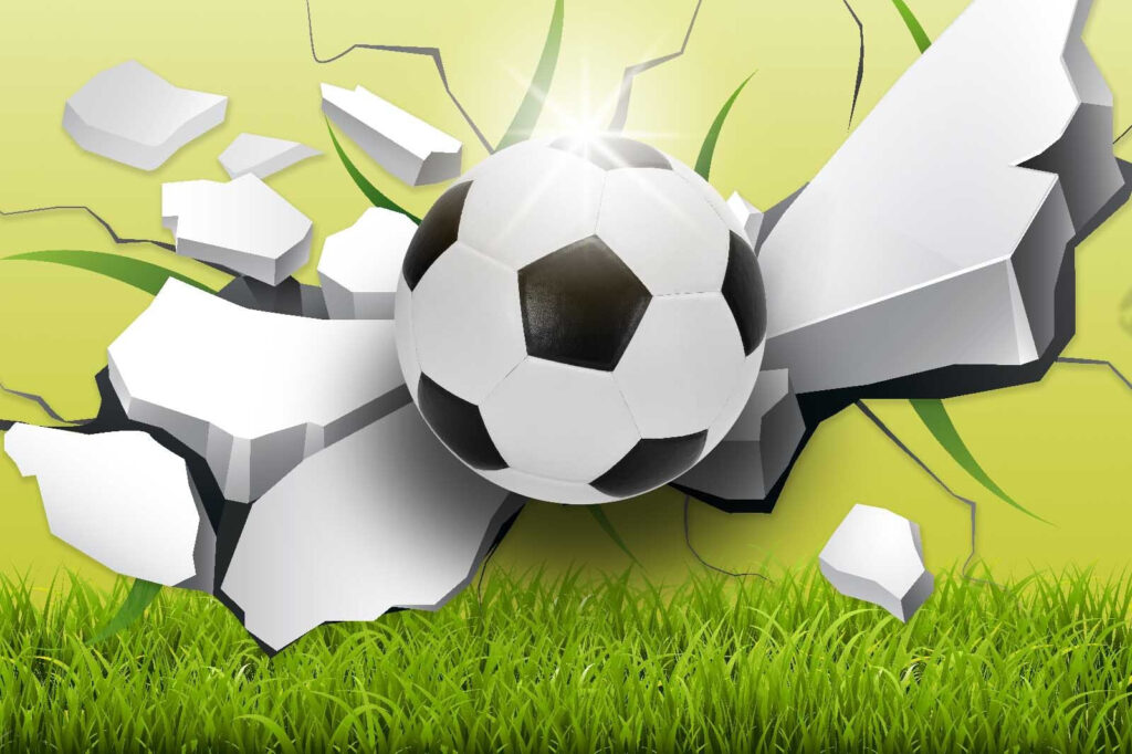 Balón rompe el muro — diseño completo