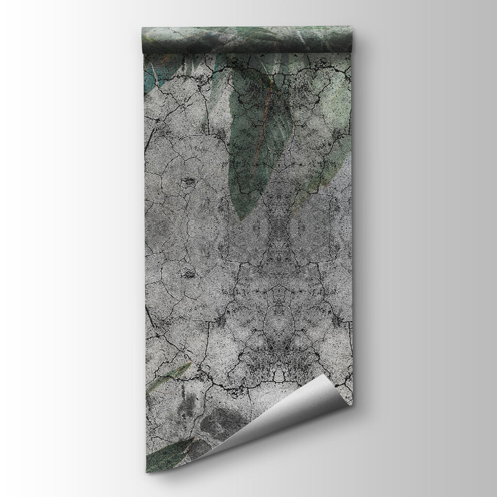 Flores geométricas en gris — vista del producto
