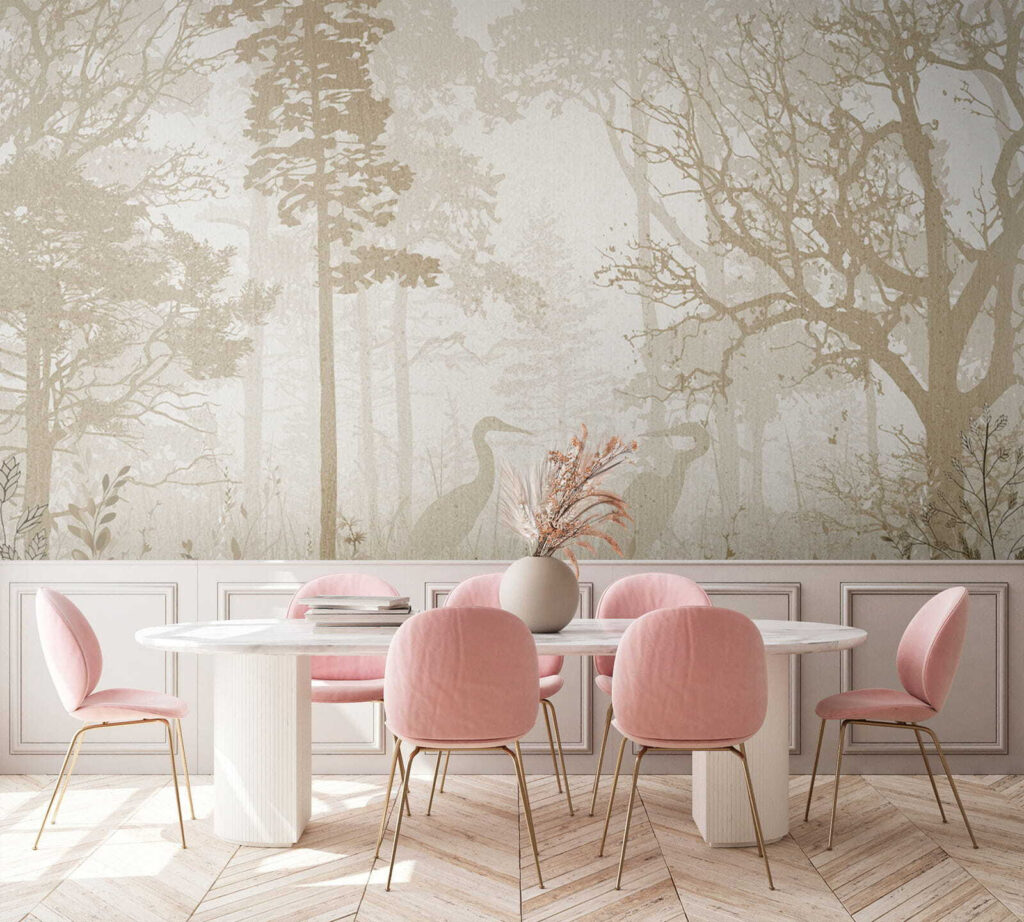 Garza en bosque brumoso — interior 4