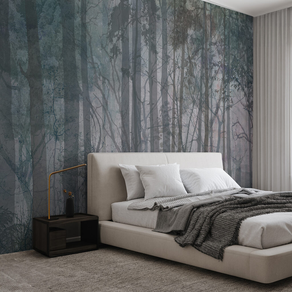Bosque silencioso en azul — interior 4