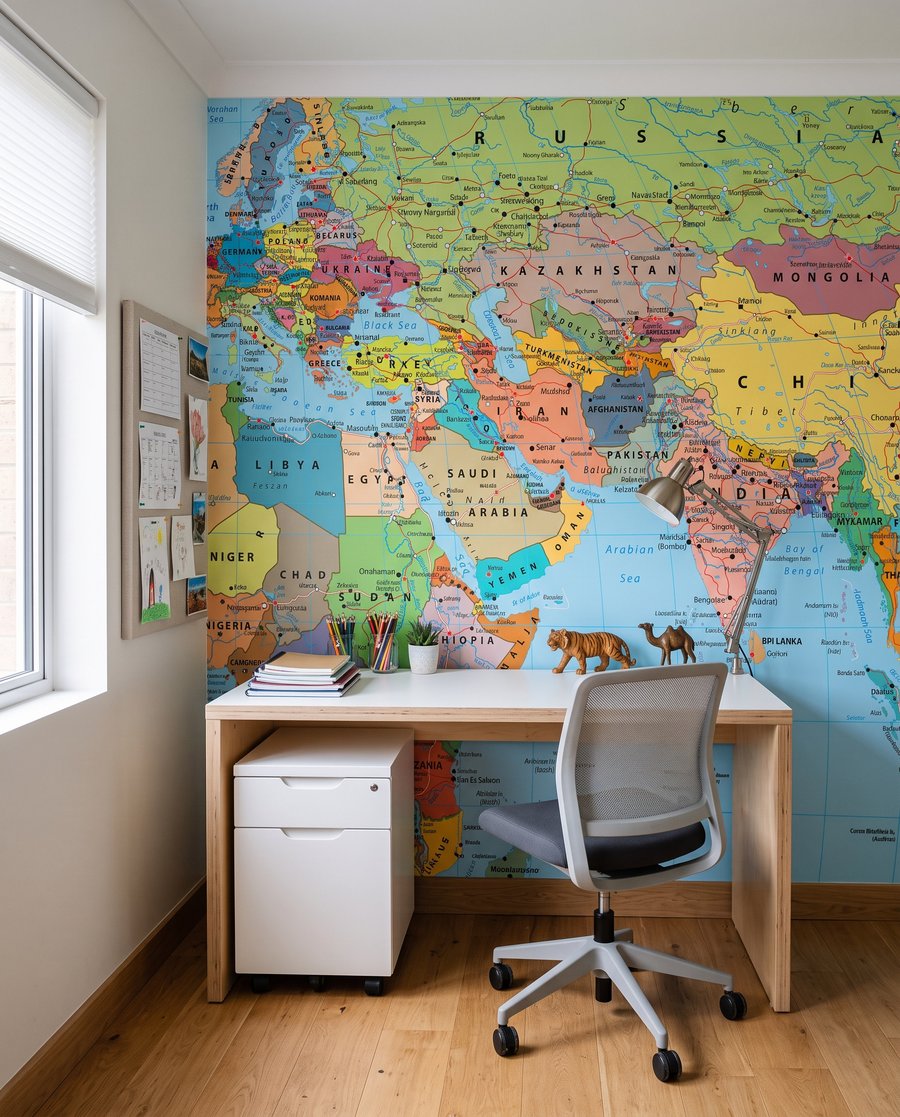 Mundo lleno de banderas — interior 7
