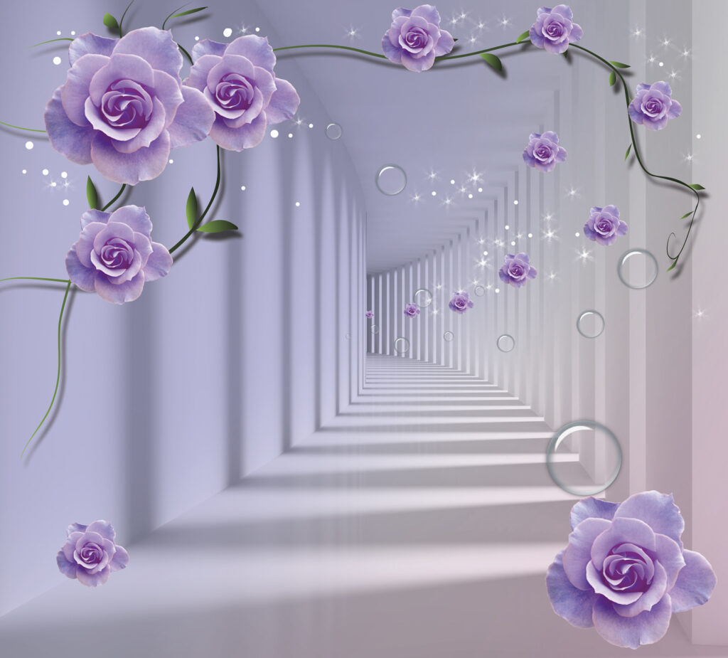 Flores en hornacinas — diseño completo