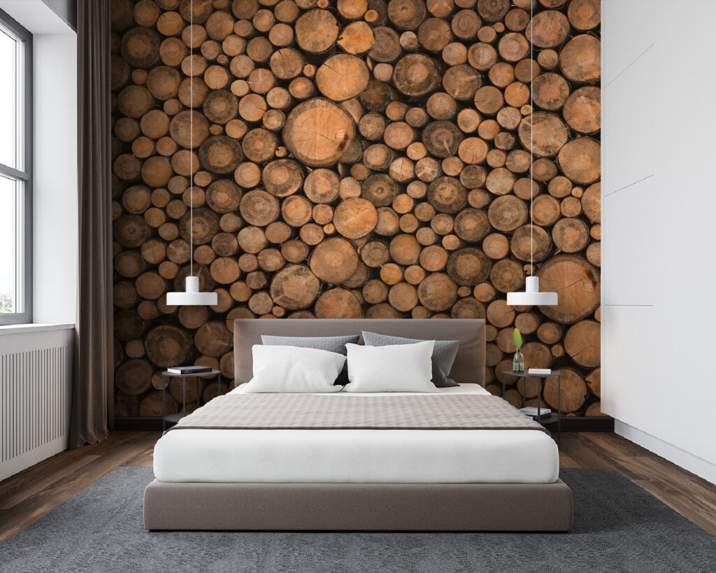 Rodajas de madera — interior 2