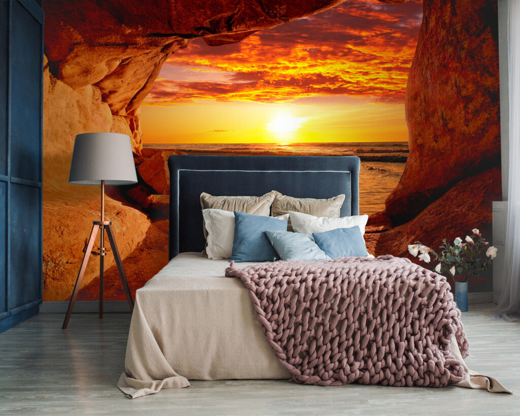 Atardecer en gruta marina — interior 3
