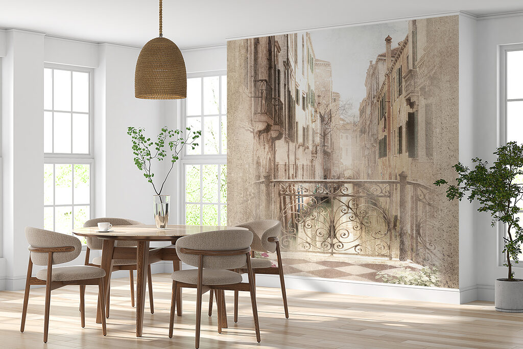 Balcón urbano en acuarela — interior 6