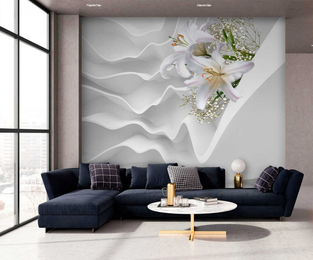 Lirios entre olas blancas — interior 5