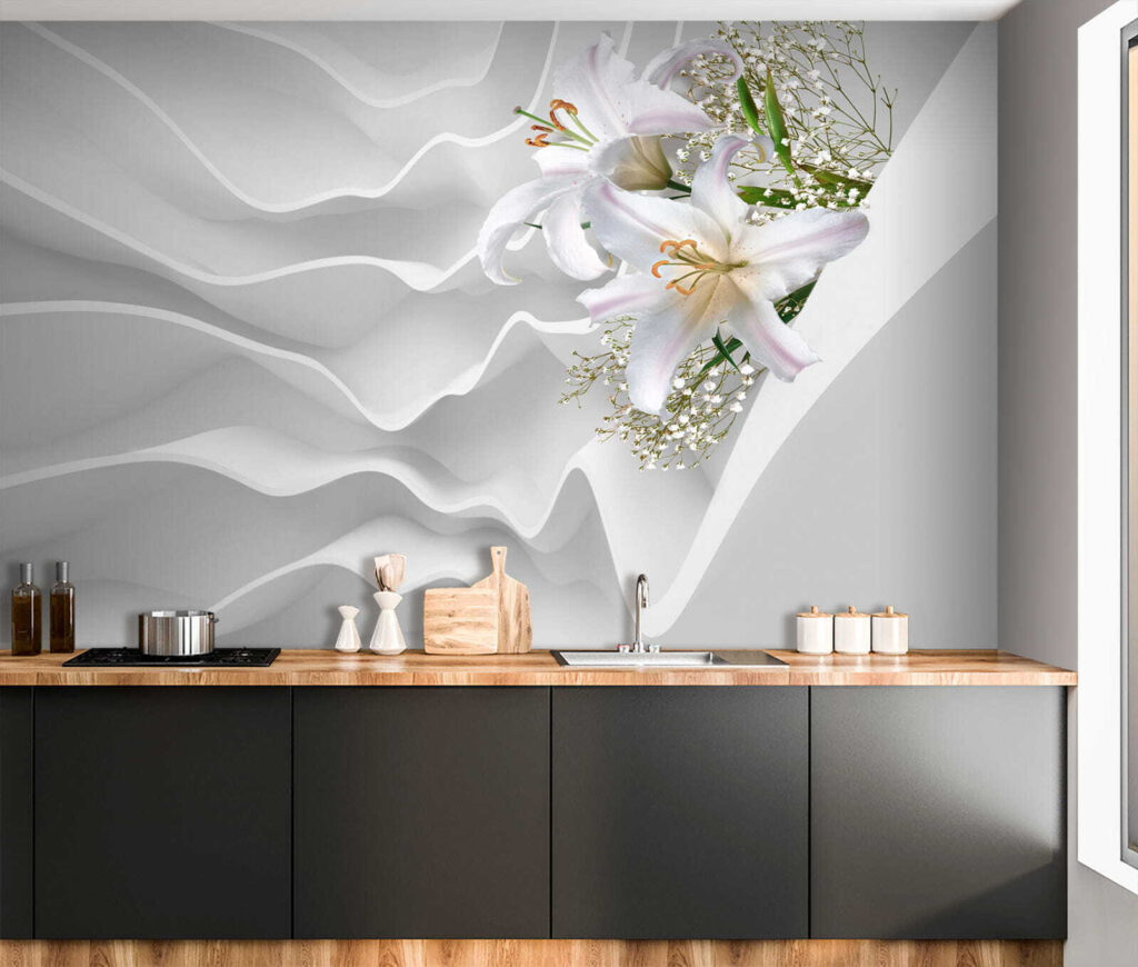 Lirios entre olas blancas — interior 8