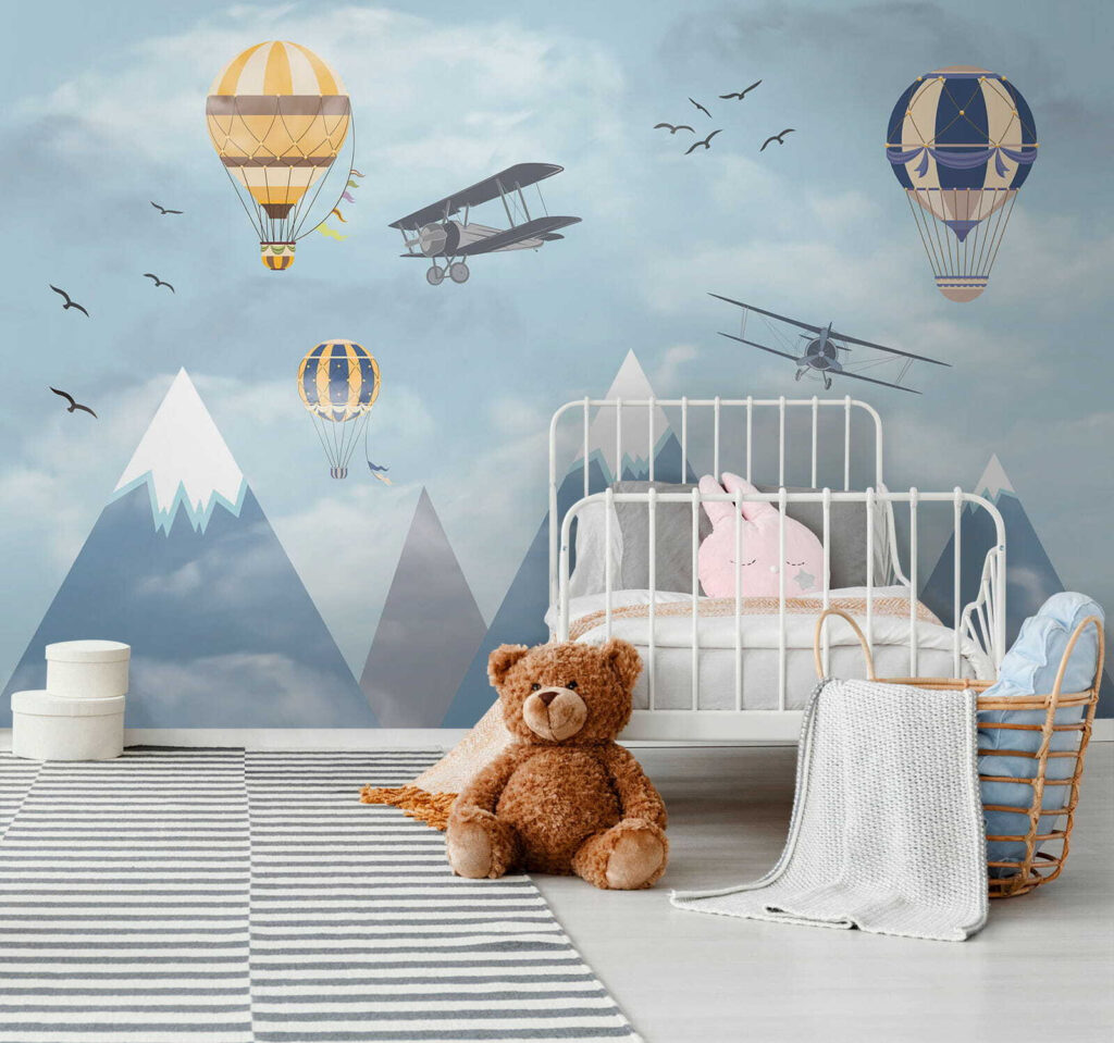 Globos sobre cumbres nevadas — interior 3