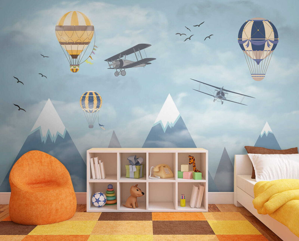 Globos sobre cumbres nevadas — interior 2