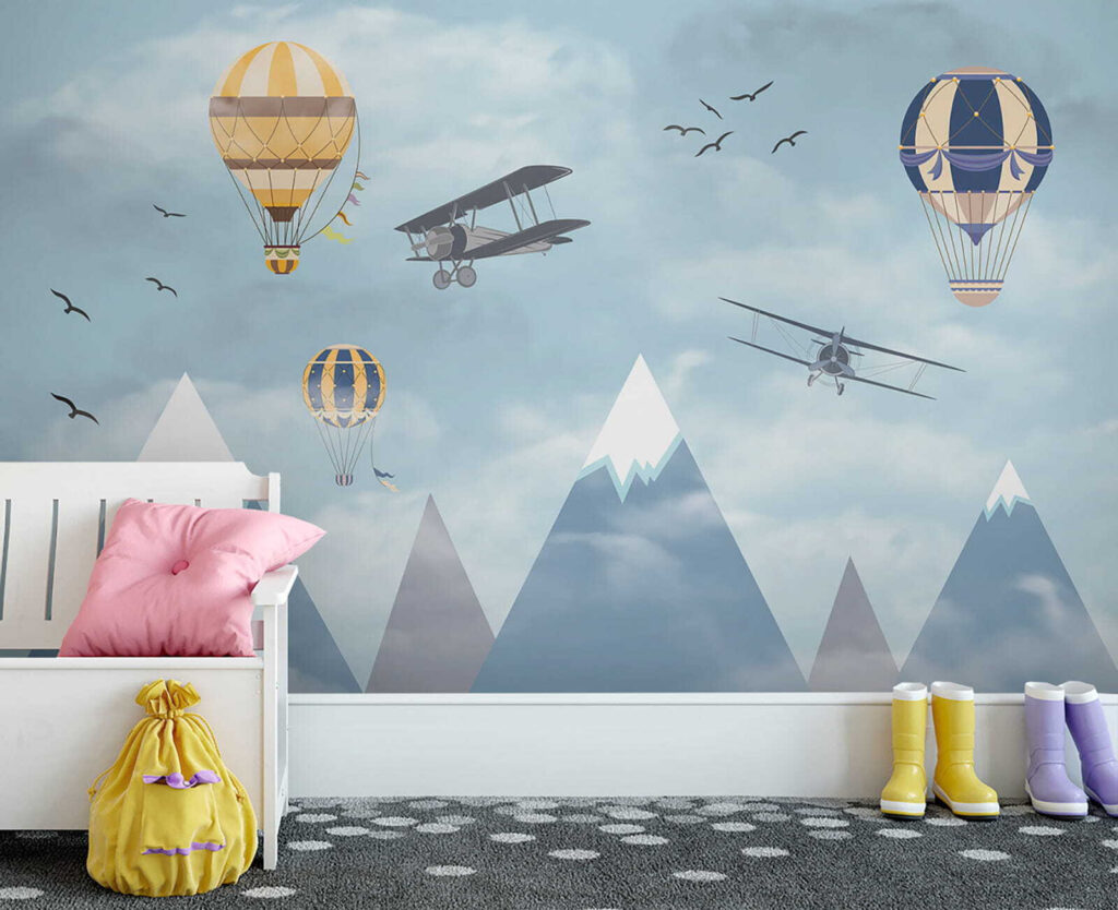 Globos sobre cumbres nevadas — interior 4