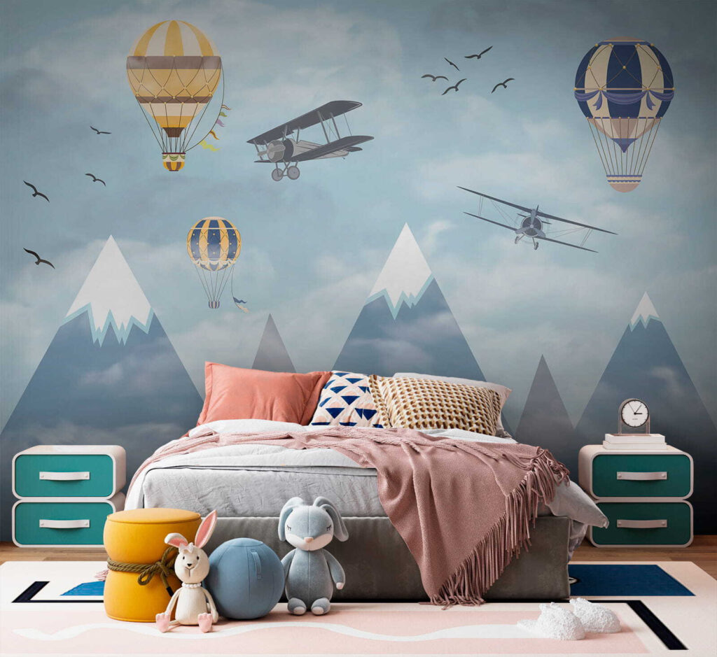 Globos sobre cumbres nevadas — interior 5