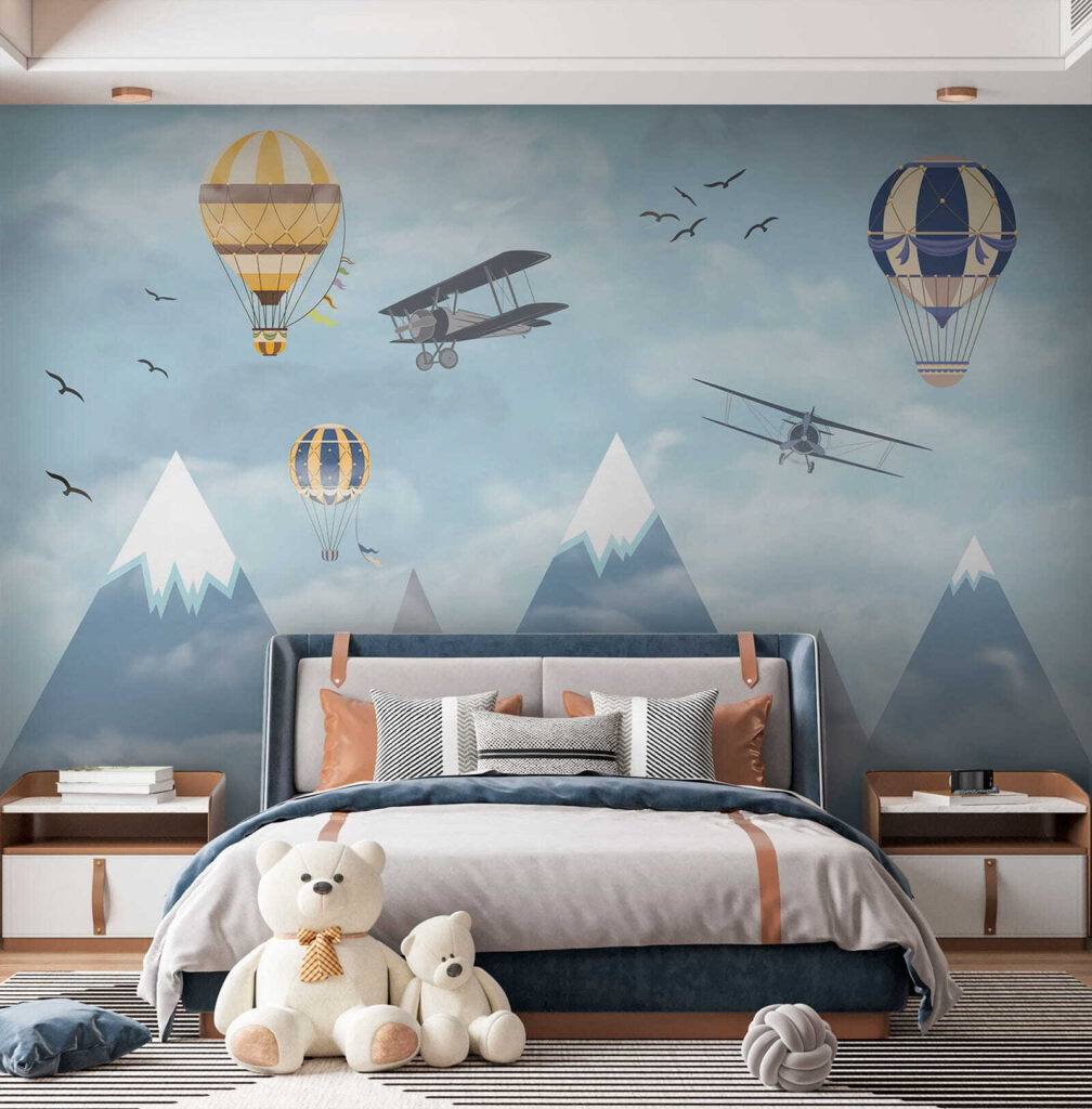 Globos sobre cumbres nevadas — interior 6