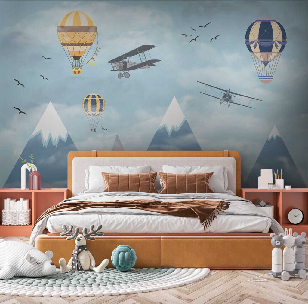 Globos sobre cumbres nevadas — interior 8
