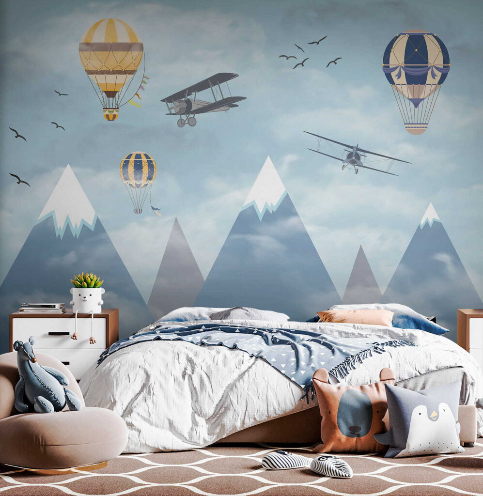 Globos sobre cumbres nevadas — interior 9
