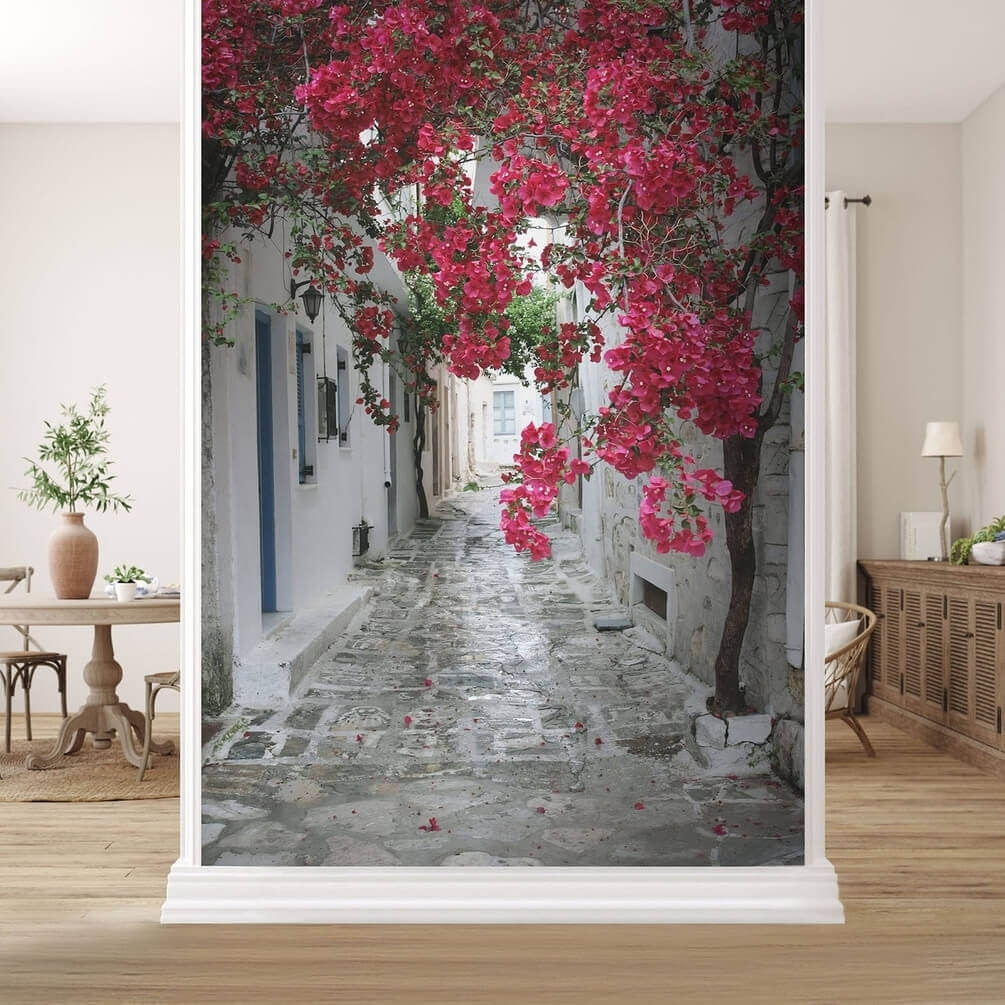 Calle de flores rojas — interior 2