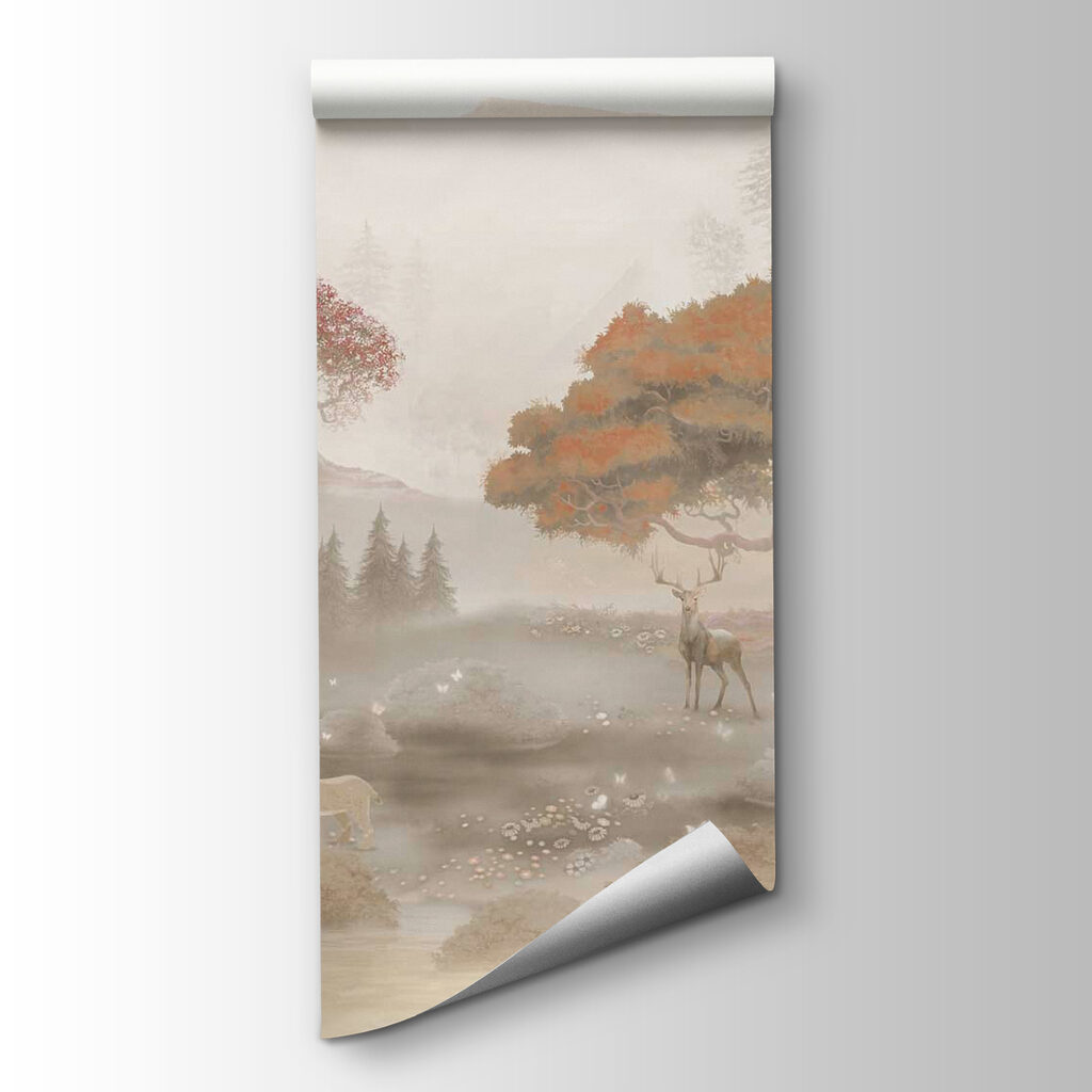 Ciervo en la niebla — vista del producto