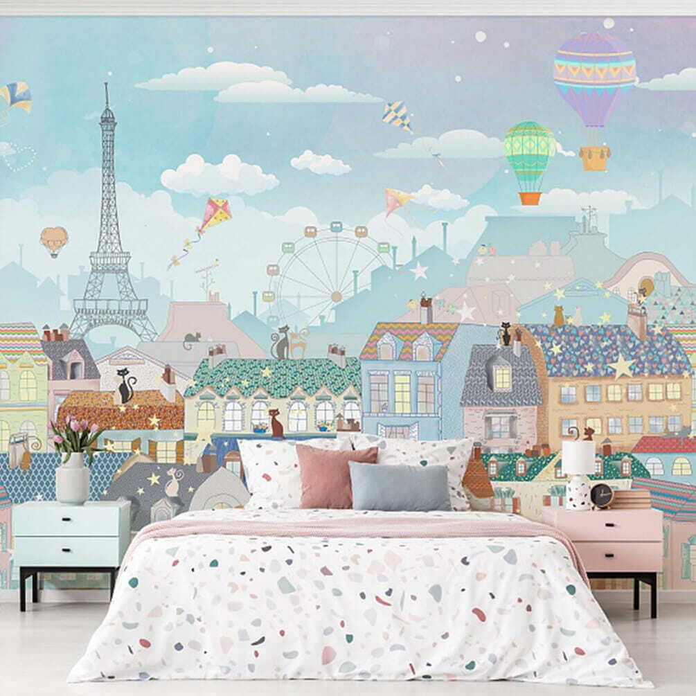 París bajo globos — interior 1