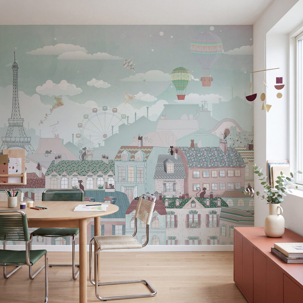 París bajo globos — interior 1