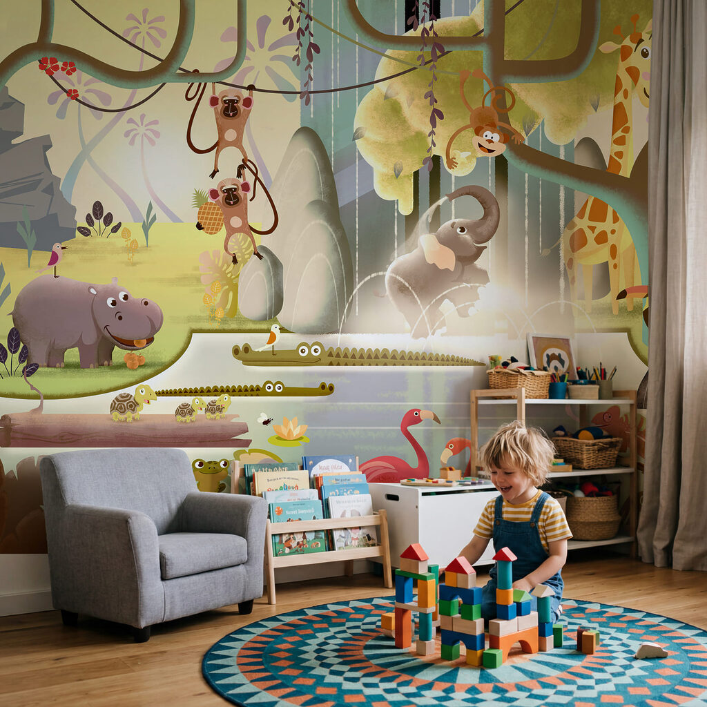 Selva llena de juegos — interior 2