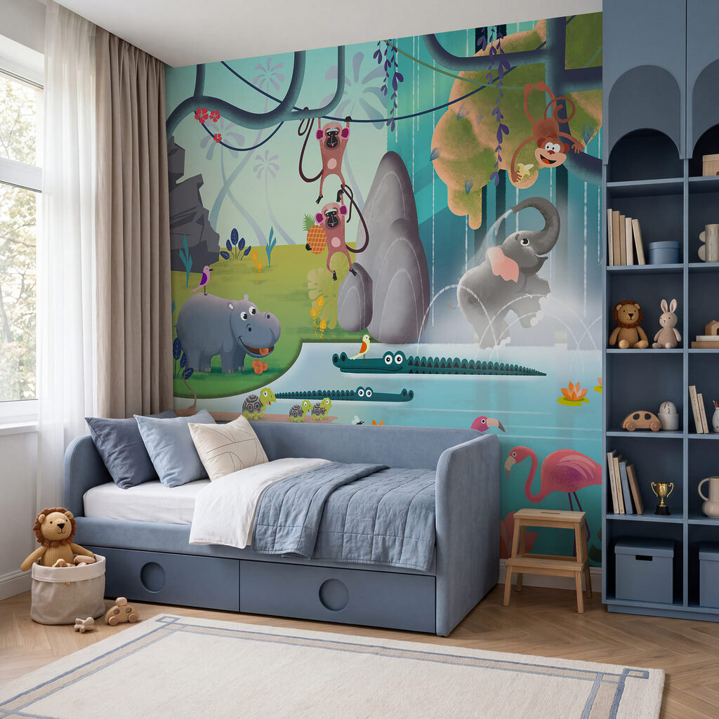 Selva llena de juegos — interior 2