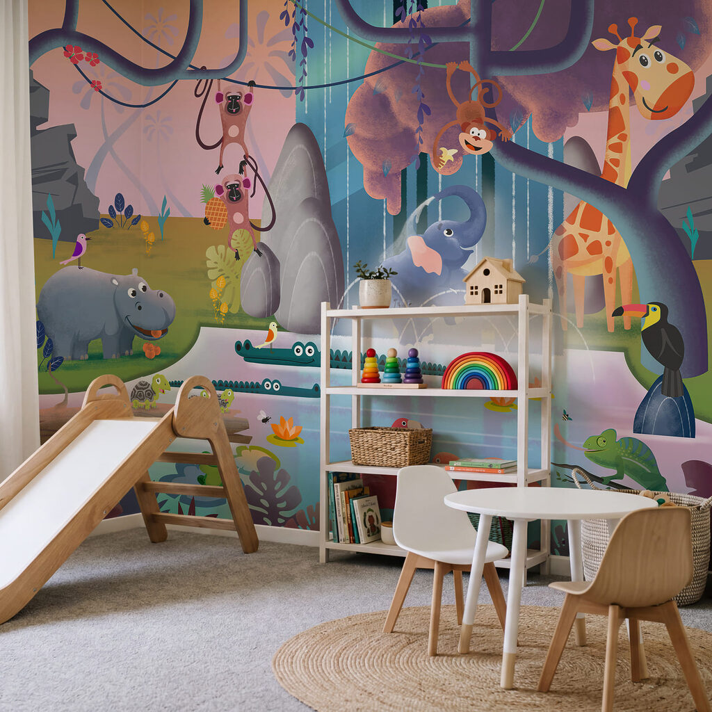 Selva llena de juegos — interior 2