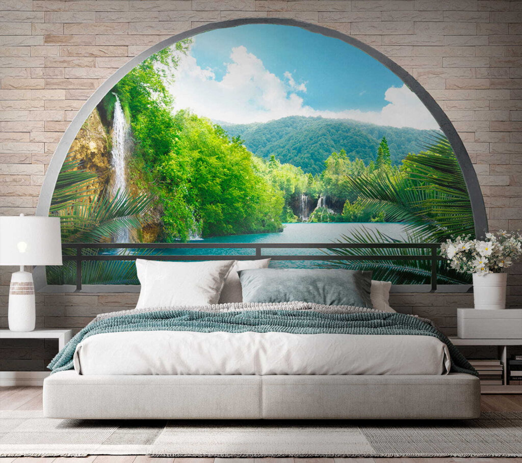Río tras un arco — interior 2