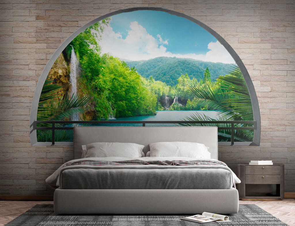 Río tras un arco — interior 3