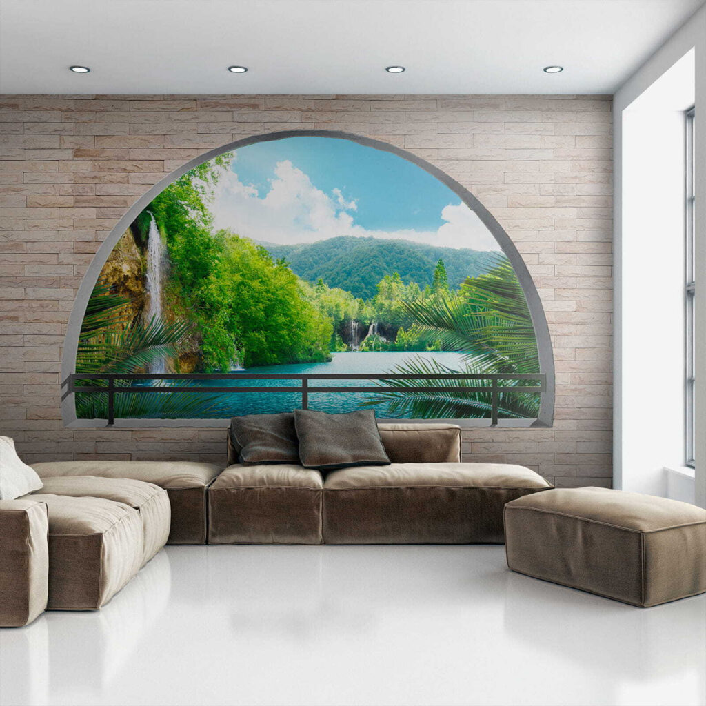 Río tras un arco — interior 4