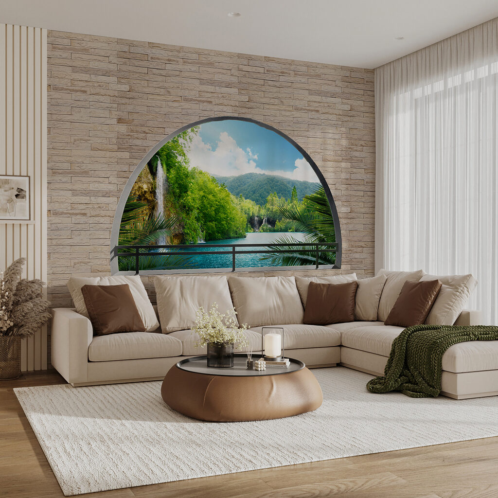 Río tras un arco — interior 10