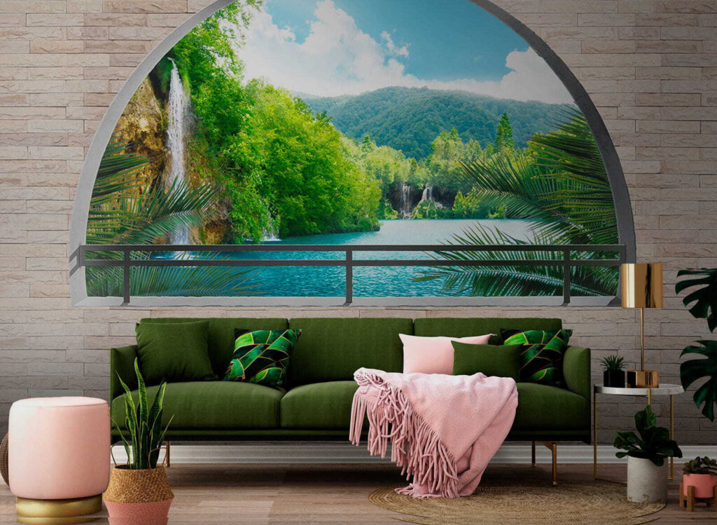 Río tras un arco — interior 6