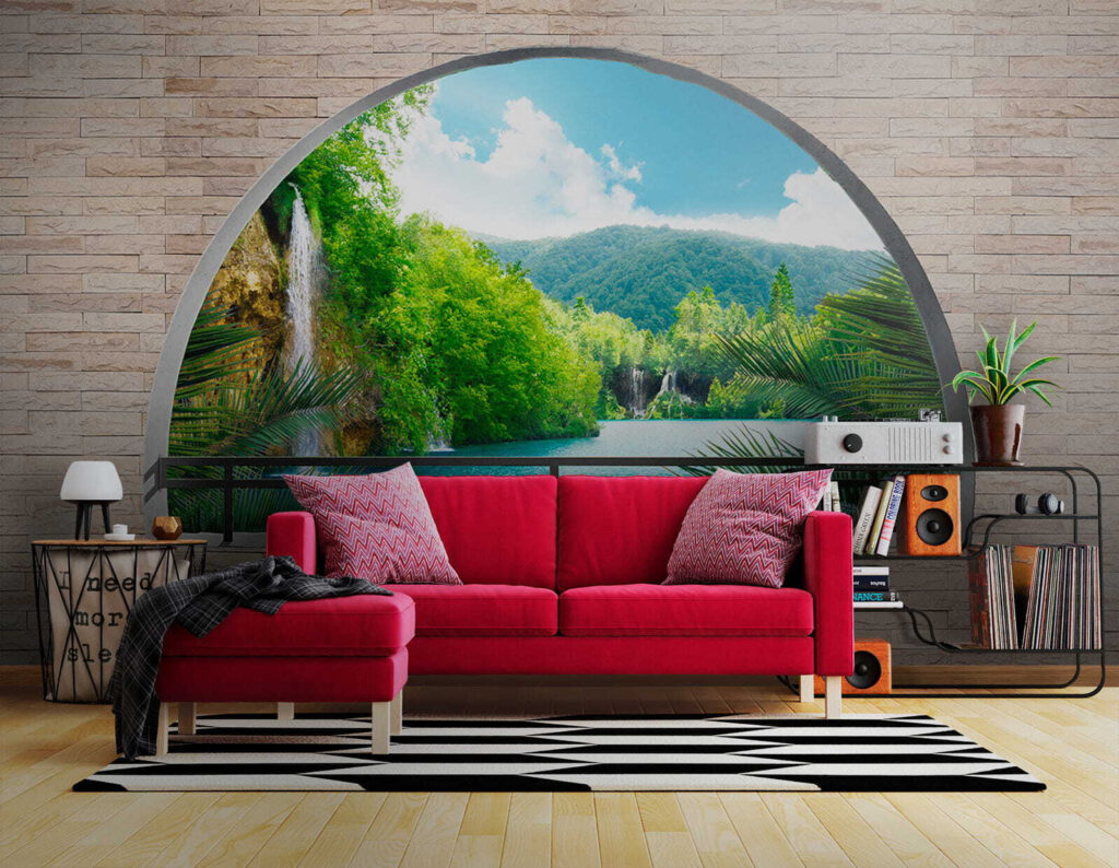 Río tras un arco — interior 7