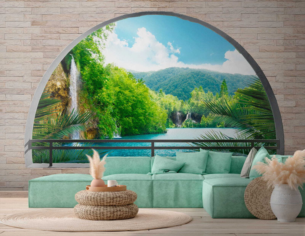 Río tras un arco — interior 8