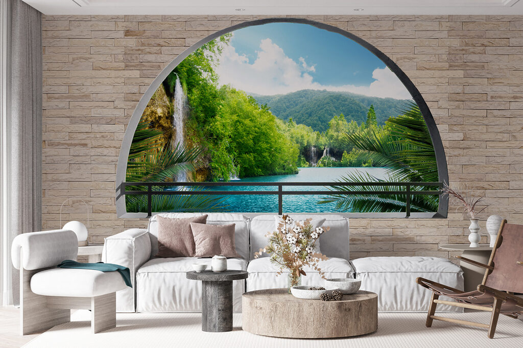 Río tras un arco — interior 11