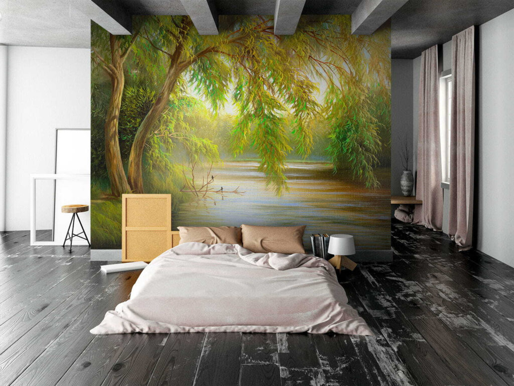 Sauces sobre el río — interior 2