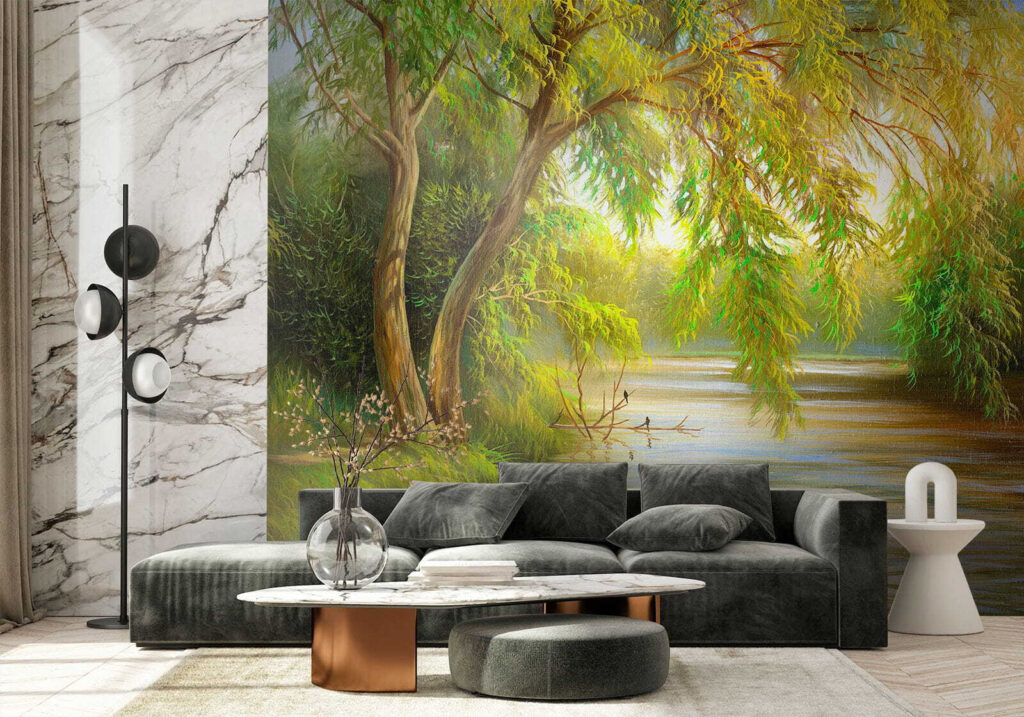 Sauces sobre el río — interior 3
