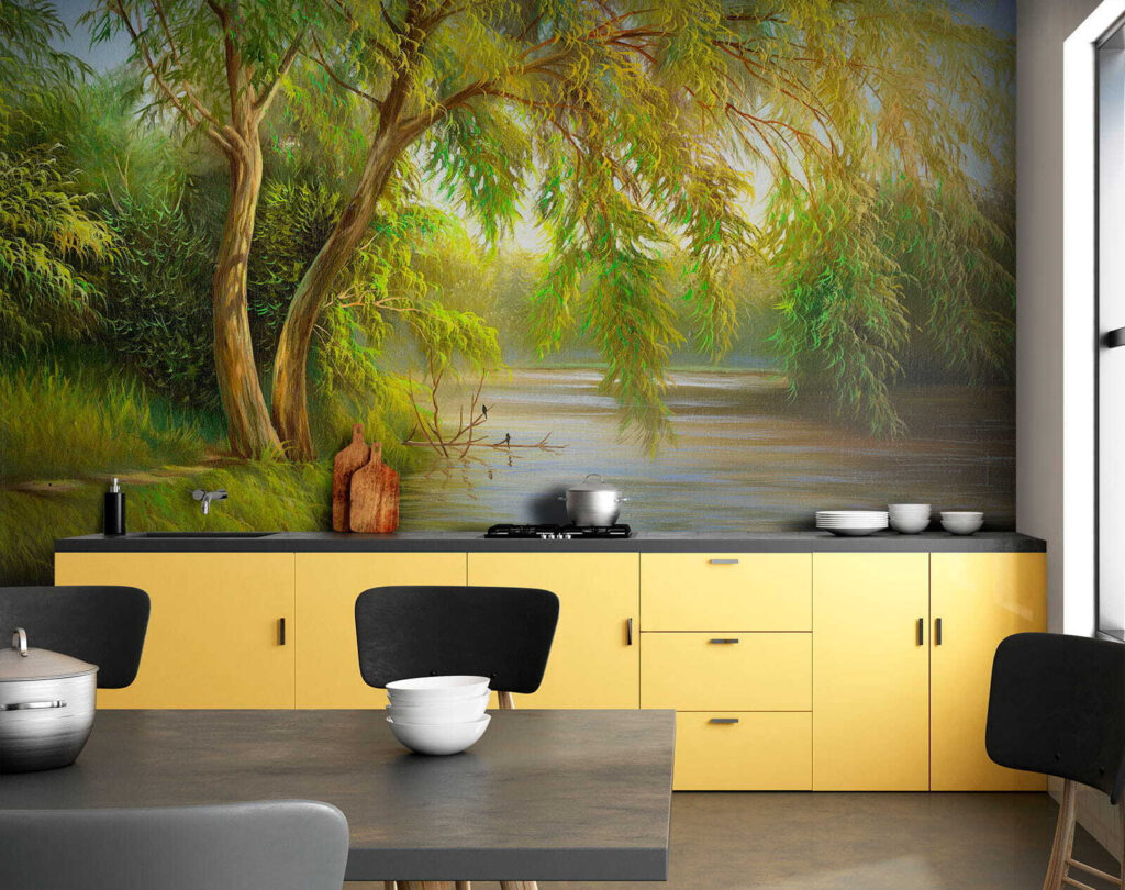 Sauces sobre el río — interior 5