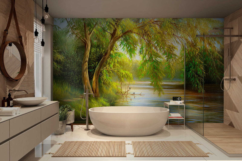 Sauces sobre el río — interior 7